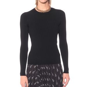 NWOT Balenciaga Ribbed Knit Top - XS